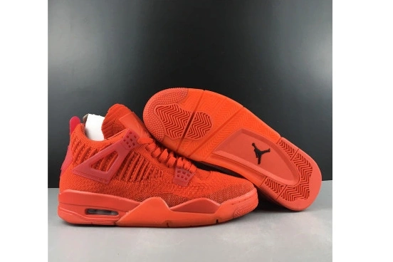 FLYKNIT JORDAN 4 AQ3559-600 AQ3559-600 AIR “RED” 0829